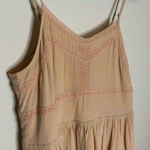 Madewell cream casual dress w/ pockets ✨